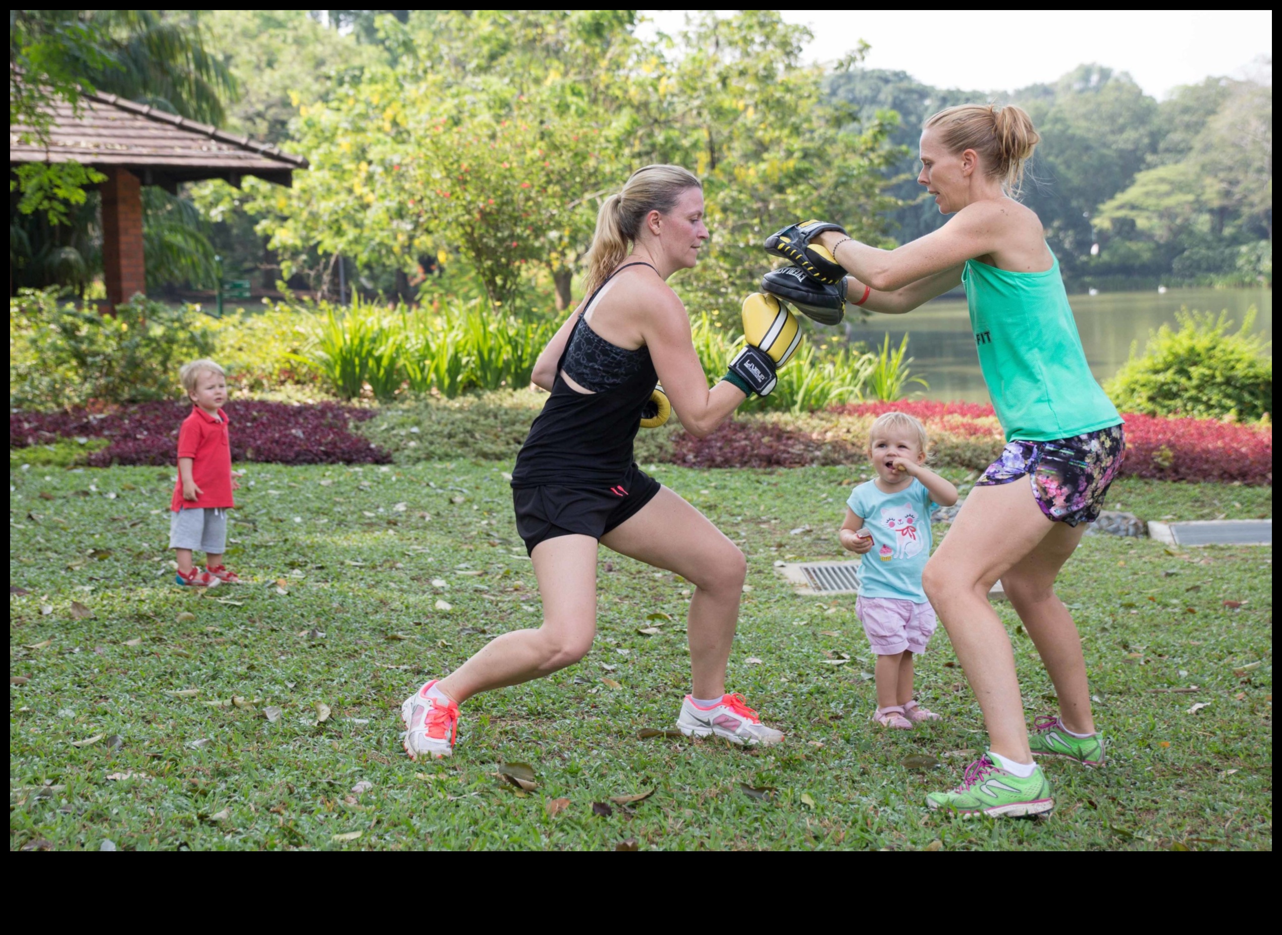 Garden Gym: Υπαίθριες ασκήσεις σε ανθισμένα βοτανικά περιβάλλοντα