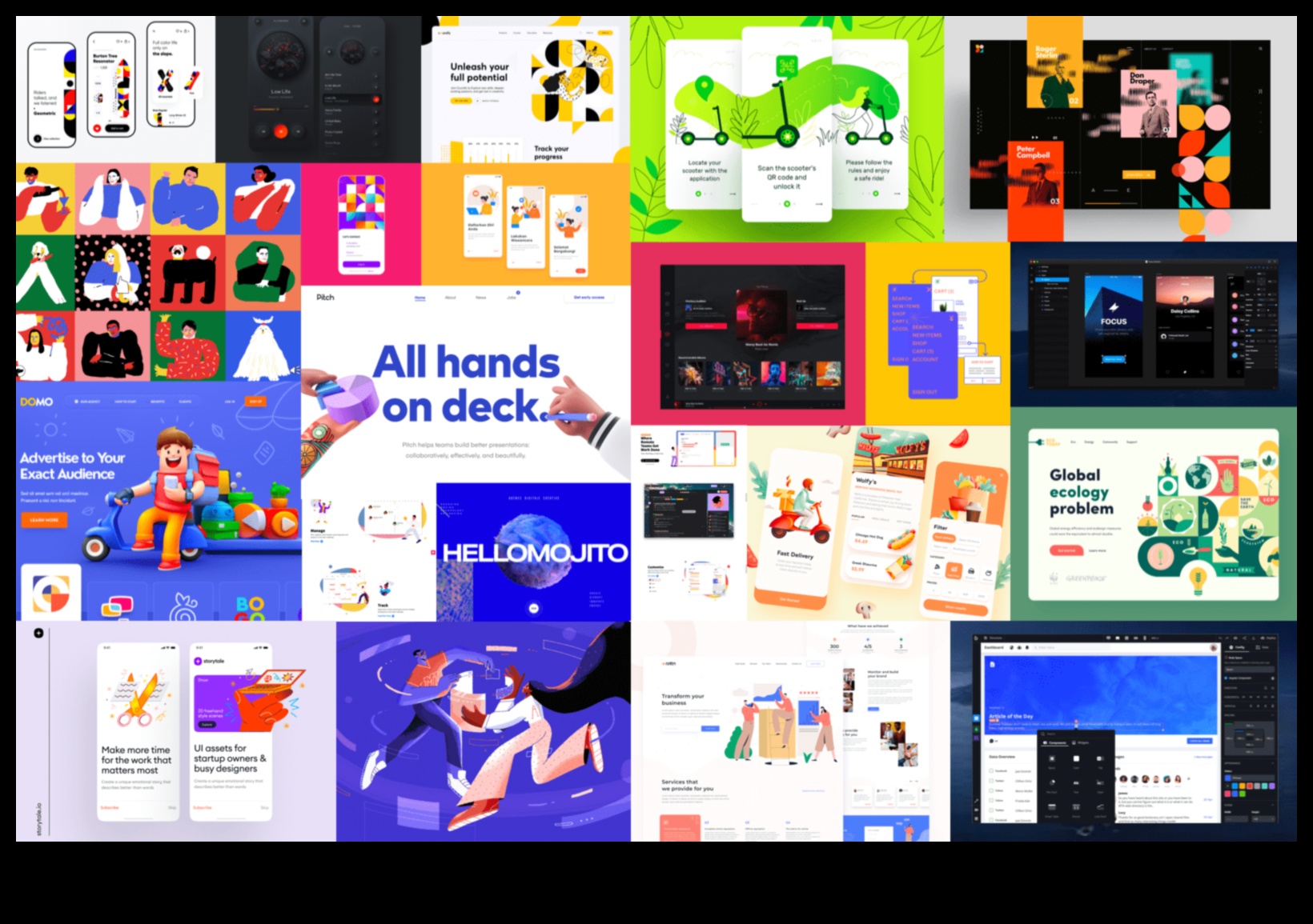 Visual Trends: A Chronicle of Design Evolution σε UX/UI