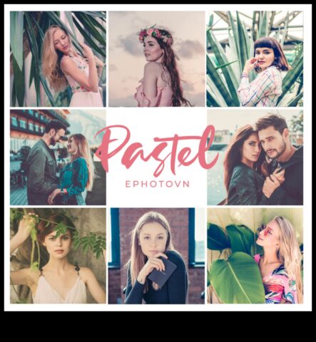 Παστέλ Προοπτικές Μια απαλή και κομψή λήψη σε ευαίσθητα στυλ φωτογραφίας